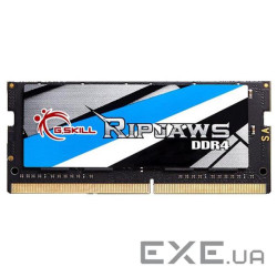 Оперативна пам'ять G.Skill 8 GB SO-DIMM DDR4 2133 MHz Ripjaws (F4-2133C15S-8GRS)