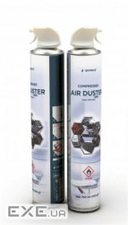 Очищуючий стиснене повітря spray duster 750ml Gembird (CK-CAD-FL750-01)