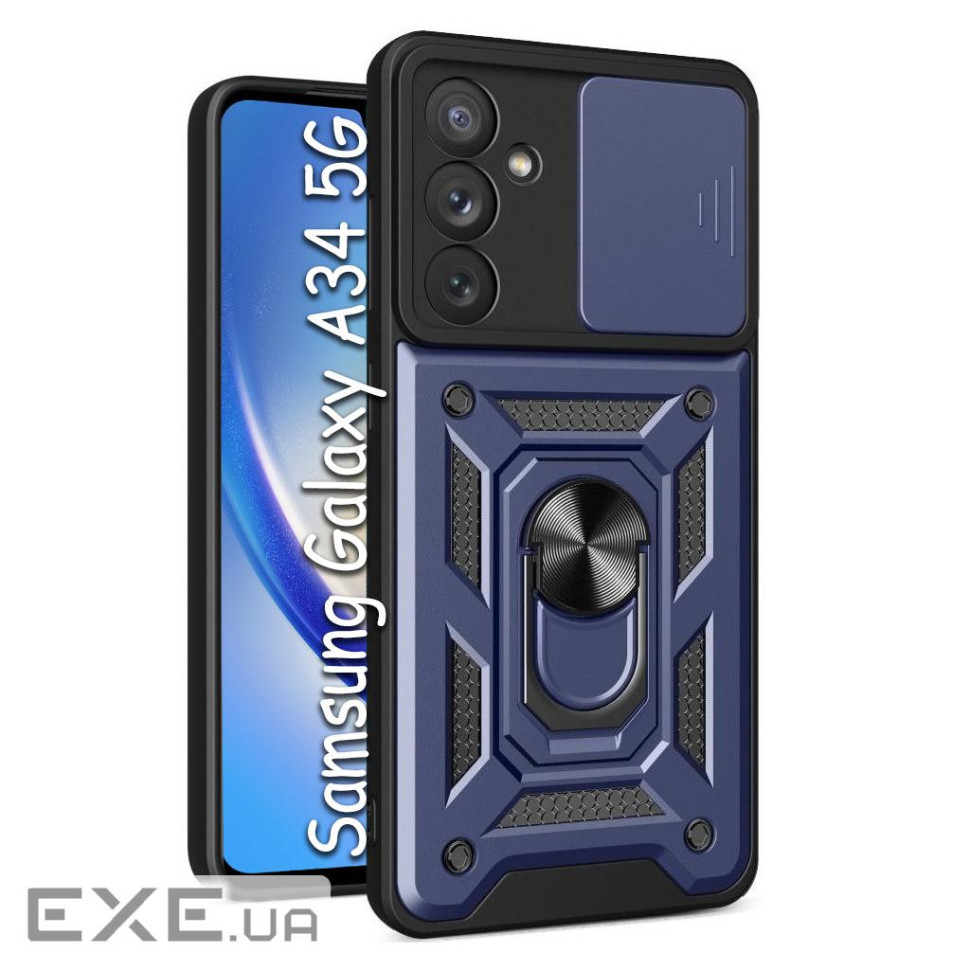Чохол до мобільного телефона BeCover Military Samsung Galaxy A34 5G SM-A346 Blue (709138)