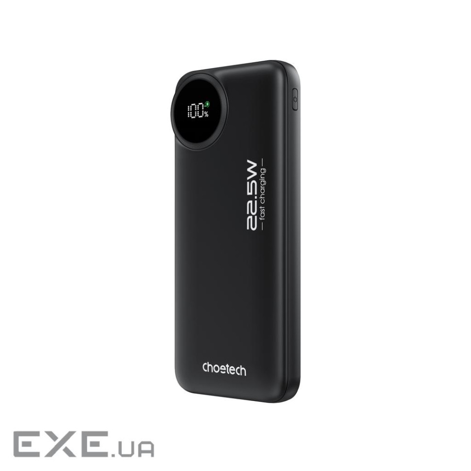 Портативний зарядний пристрій , 10000 mA, Choetech B791 чорний