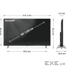 Телевізор SHARP 50" QLED 4K 4T-C50HP5265EB