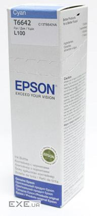 Контейнер з чорнилом Epson 664 cyan (70мл) L100/L200 (C13T66424A)