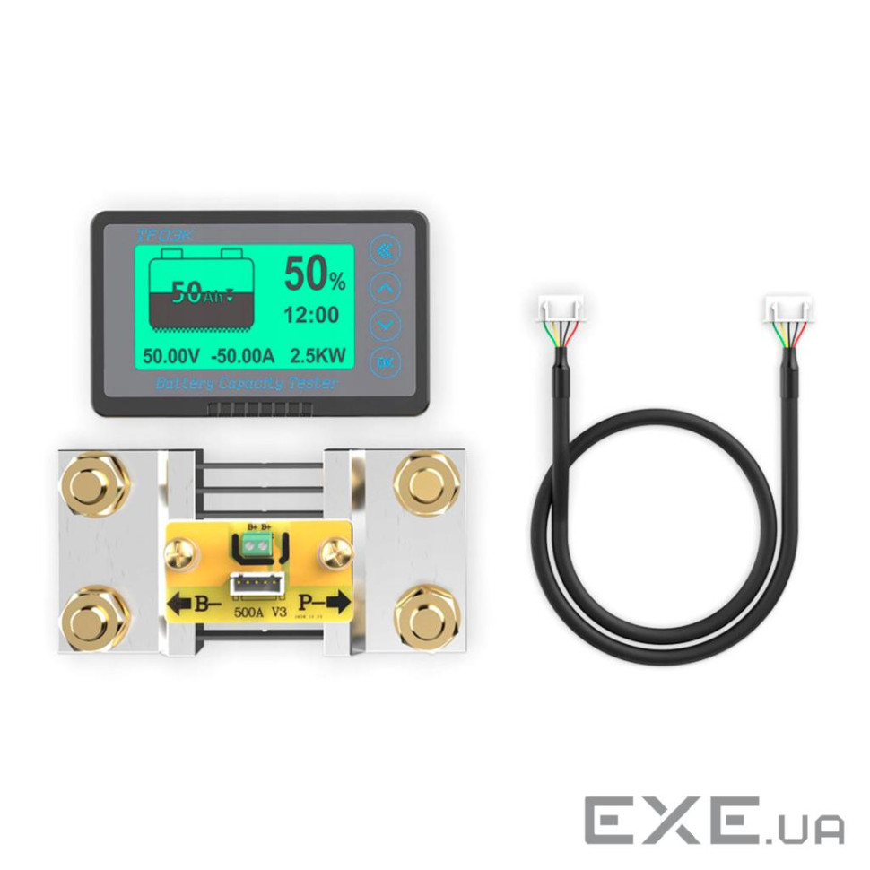 Тестер для акумуляторів JK TF03K 8-120V 100A (TF03K-8-120V-100A)
