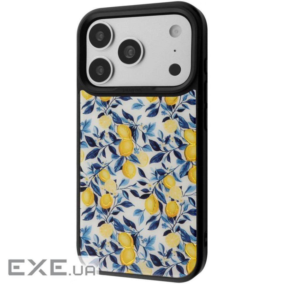 Чехол Proove Muse Fleur Case with Magnetic Ring iPhone 17 Pro/18 Pro lemon (PCMFIP17P0B5 lemon)