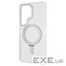 Чохол WAVE Attraction Case with Magnetic Ring Samsung Galaxy S25 Ultra white (61238 white)