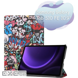 Чохол до планшета BeCover Smart Case Samsung Galaxy Tab S10 FE (SM-X520/SM-X526) 10.9" Graffiti (713285)