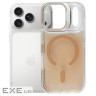Чохол до мобільного телефона BeCover FIBRA Star Shine MagSafe Apple iPhone 17 Pro Max Deser (715433)