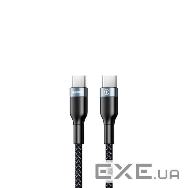 Кабель Remax Sury 2 Type-C to Type-C PD 3А 1M Чорний (RC-010-b)