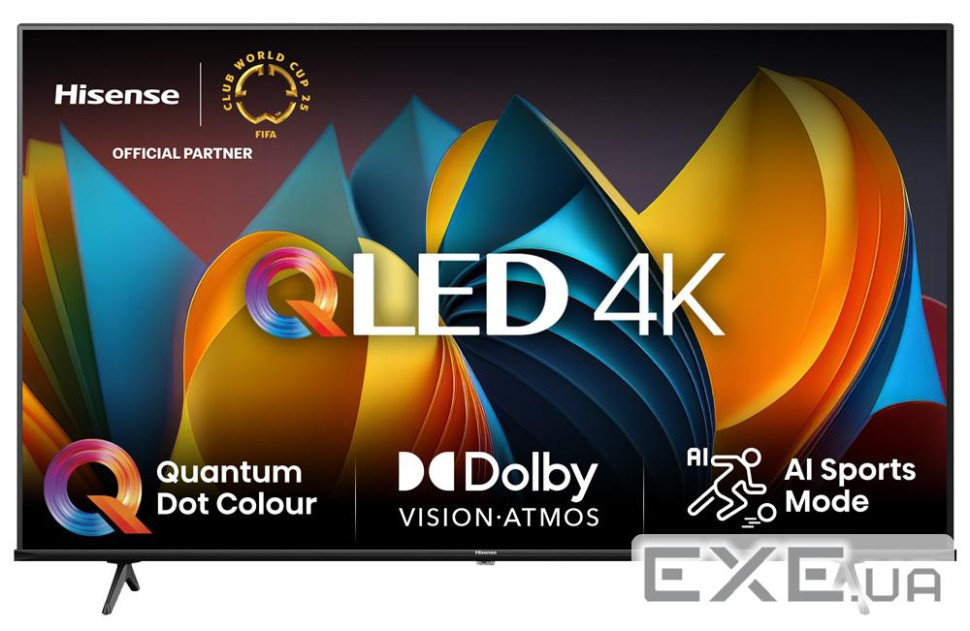 Телевізор HISENSE 65" QLED 4K 65E7NQ (20013279)