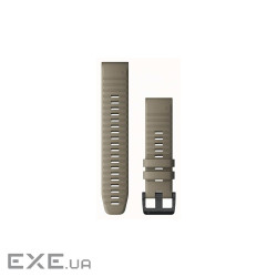 Ремінець до смарт-годинника Garmin fenix 6 22mm QuickFit Dark Sandstone Silicone (010-12863-02)