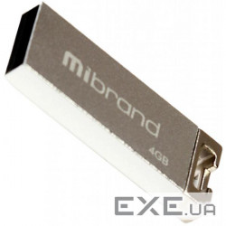 Flash drive MIBRAND Chameleon 4GB Silver (MI2.0/CH4U6S)