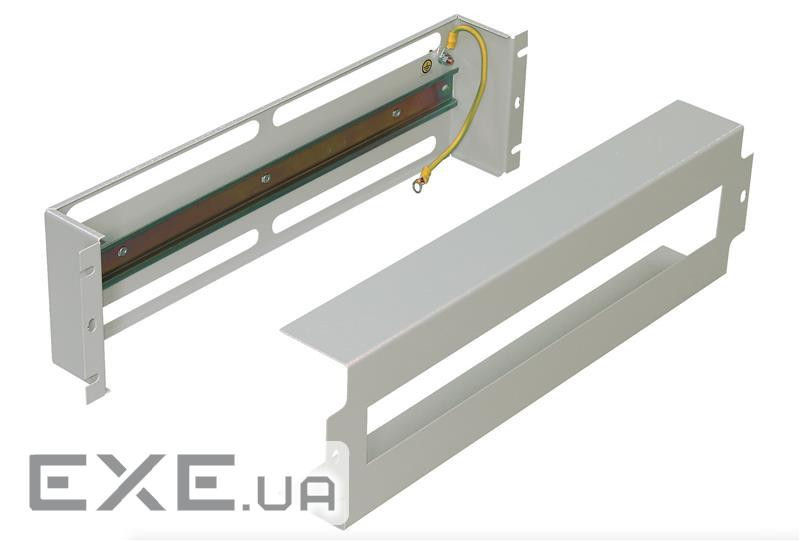 Панель ZPAS 19", модульна, з DIN-рейкою, сіра (W-PS3U-00-00-011) (W-PS3U-00-00-011)