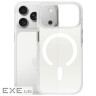 Чохол до мобільного телефона BeCover FIBRA Shock-Proof MagSafe Apple iPhone 17 Pro Max White (715475