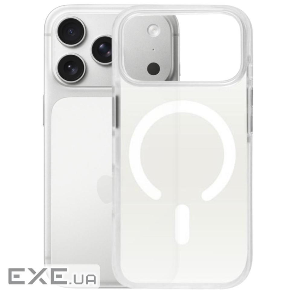 Чохол до мобільного телефона BeCover FIBRA Shock-Proof MagSafe Apple iPhone 17 Pro Max White (715475
