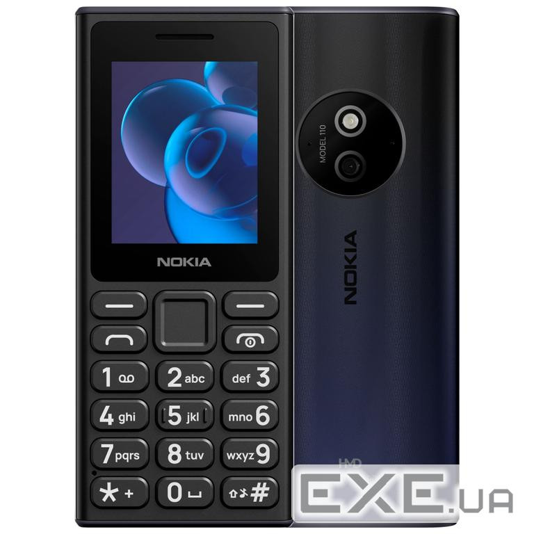 Мобільний телефон Nokia 110 DS 2024 Black