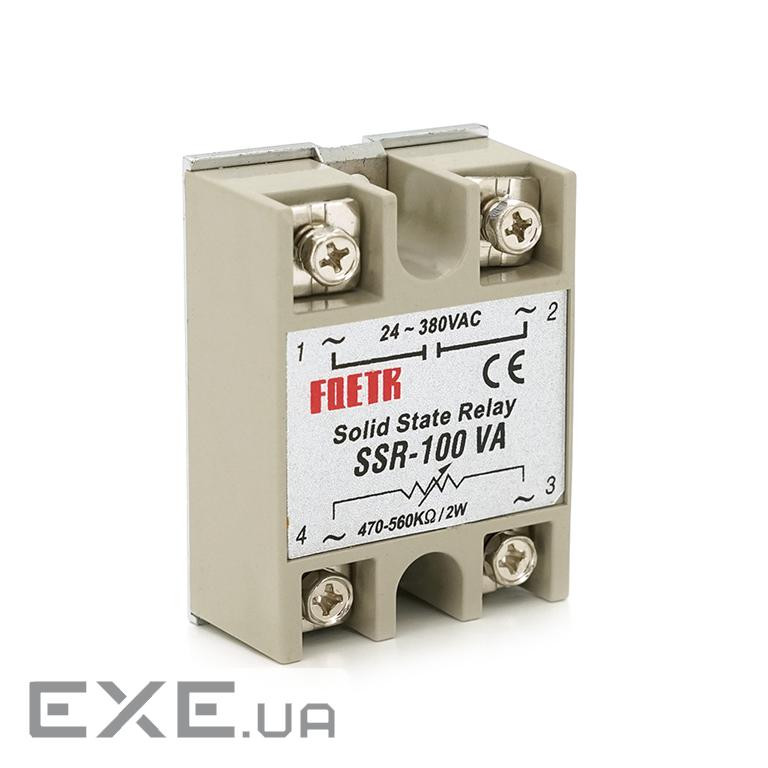Твердотільні реле FQETR SSR-100VA 100А 24-380VAC 24-380VAC