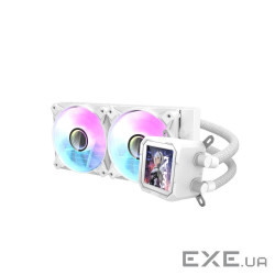 Система охолодження для компютерного процесора DARK FLASH DV240S білий (DV240S WHITE)