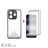 Чохол до мобільного телефона Dengos Kit Xiaomi Redmi Note 14 5G Matte + 2 pcs glass (B (DG-CTG2P-01)