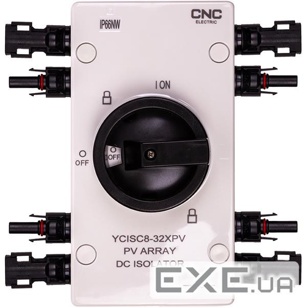 Вимикач постійного струму CNC YCISC8-32XPV E4 MC4 DC1000 (NV821839) CNC YCISC8-32XPV E4 MC4 DC1000 (NV821839)