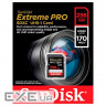 Карта пам'яті SANDISK SDXC Extreme Pro 256GB UHS-I U3 V30 Class 10 (SDSDXXY-256G-GN4IN)
