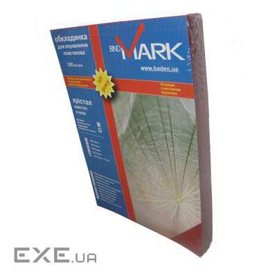 Обкладинка для палітурки bindMARK пл. Кристал А4 180 мкн. (100 шт.) жовта (40026)