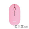 Миша Trust Puck Rechargeable Ultra-Thin BT WL Silent Pink (24125)