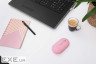 Миша Trust Puck Rechargeable Ultra-Thin BT WL Silent Pink (24125)
