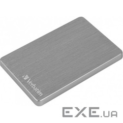 Портативний жорсткий диск VERBATIM Store 'n' Go ALU 1TB USB3.2 Space Gray (53662)
