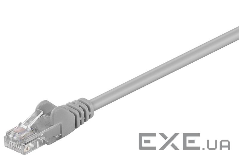 Патч-корд неекранований RJ45 UTP5e 2.0m, patch AWG28 D=4.5mm Gold Protect,чорний (84.00.7093-1)