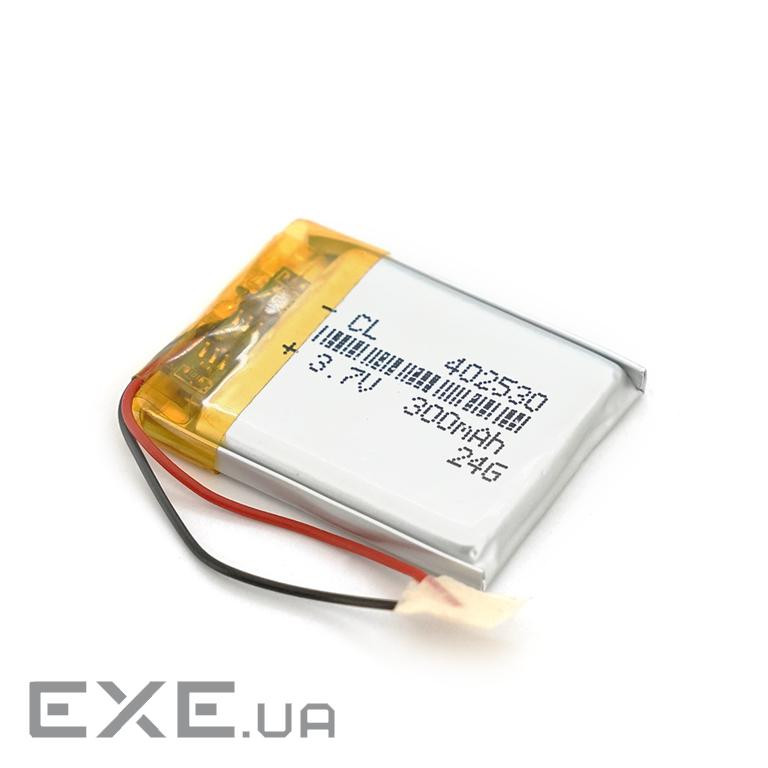 Літій-полімерний акумулятор 4*25*30mm (Li-ion 3.7В 280мА&middot,год) (402530) ) (402530)
