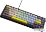 Дротова механічна клавіатура Ajazz AK650 Moon Yellow switches Gray White Yellow (AK650-MY-GWY)