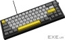 Дротова механічна клавіатура Ajazz AK650 Moon Yellow switches Gray White Yellow (AK650-MY-GWY)