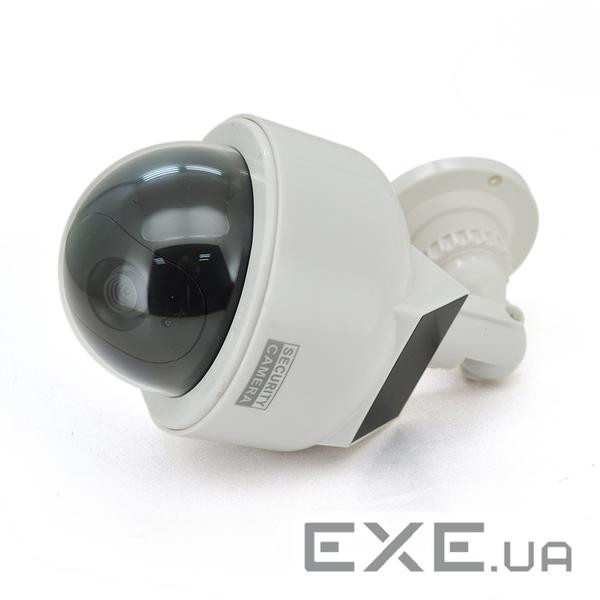 Муляж зовнішньої камери купольний з сонячною панеллю і червоним світлодіодом 2100S Q30 (YT-2100S) 2100S Q30 (YT-2100S)