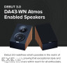 Акустическая система Elac Debut 3.0 DA43-WN Walnut Brushed Vinyl (32166)