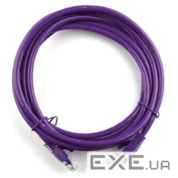 Патч-корд литий RITAR, UTP, RJ45, Cat.5e, 10m, фіолетовий, Cu (мідь ) (04292)