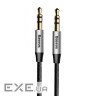 Кабель BASEUS Yiven mini-jack 3.5мм 1.5м Silver/Black (CAM30-CS1)