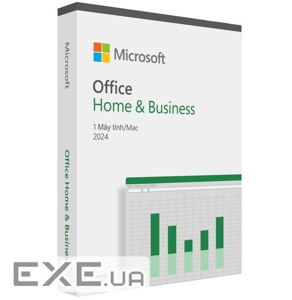 Офісний додаток Microsoft Office Home and Business 2024 англ, FPP без носія (EP2-06636)