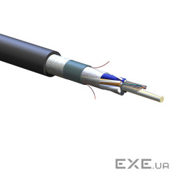 ВО кабель універс U-DQ(ZN)H(SR)H 2x12 E9 SMF-28e+, LT 2.3, політуб, гофр. броня, L (024ERY-T3122H2G)