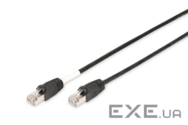 Патч корд DIGITUS CAT 6 S-FTP outdoor, 5м, AWG 27/ 7, FRPE (DK-1644-050/BL-OD)