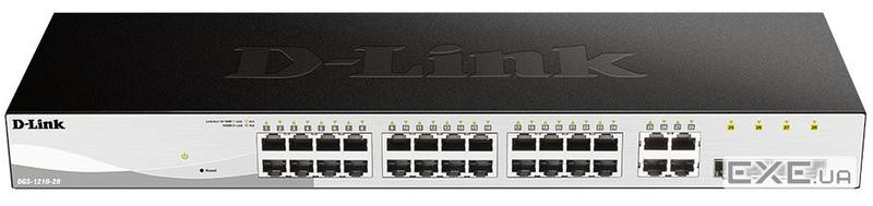 Коммутатор сетевой D-Link DGS-1210-28/E