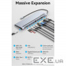 Док-станція для ноутбука VENTION 11-in-1 USB-C to HDMI/VGA/USB-C3.1/USB3.0x2/USB2.0/RJ-45/SD (THTHC)