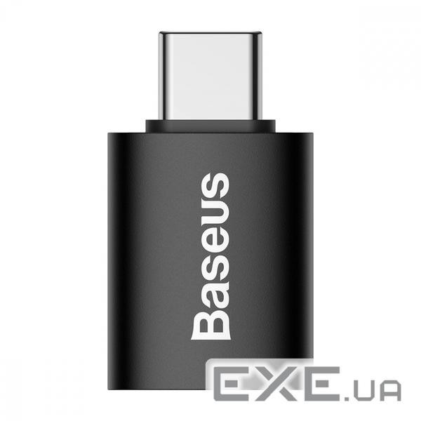 Перехідник OTG USB 3.1 AF to USB-C black Baseus (ZJJQ000001)