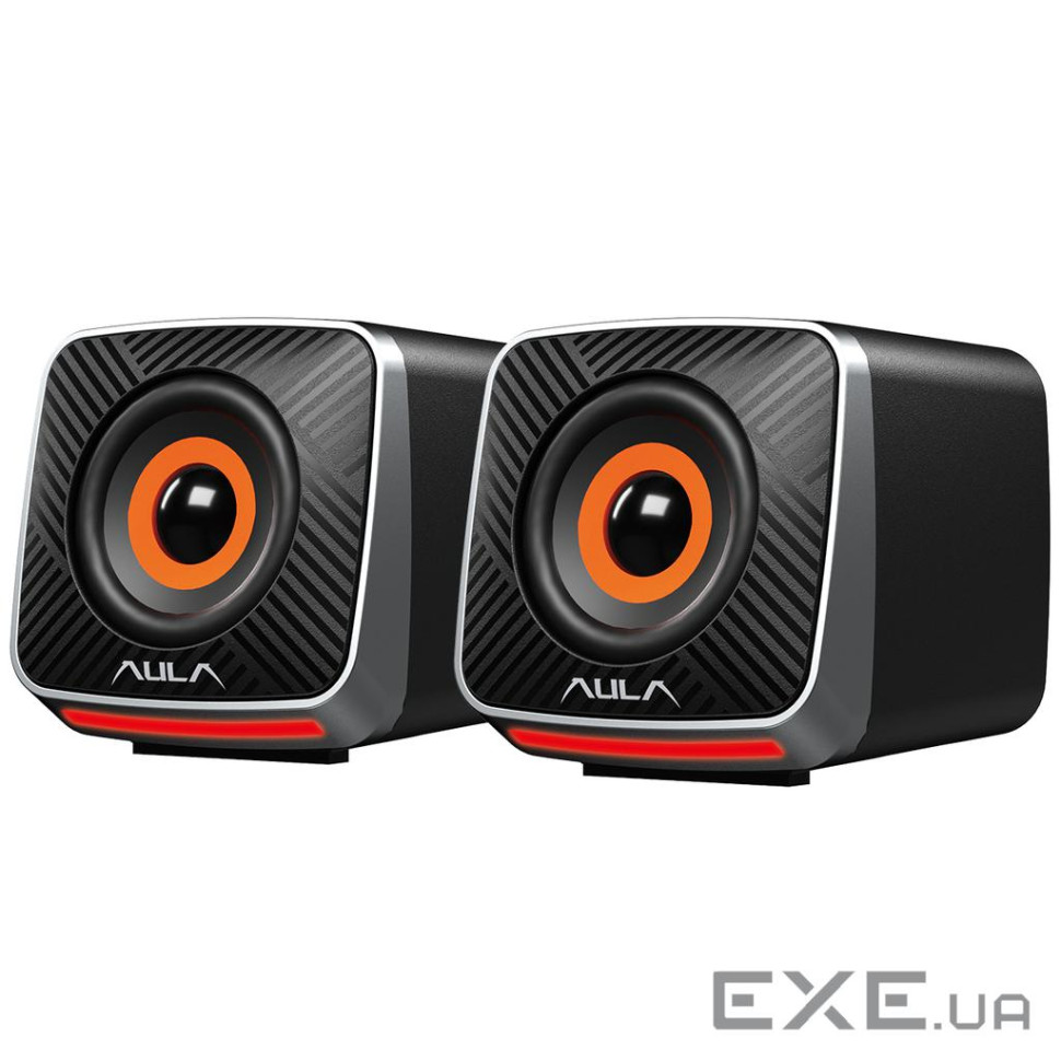 Акустична система Aula A200 Gaming speaker Black (6948391265162)