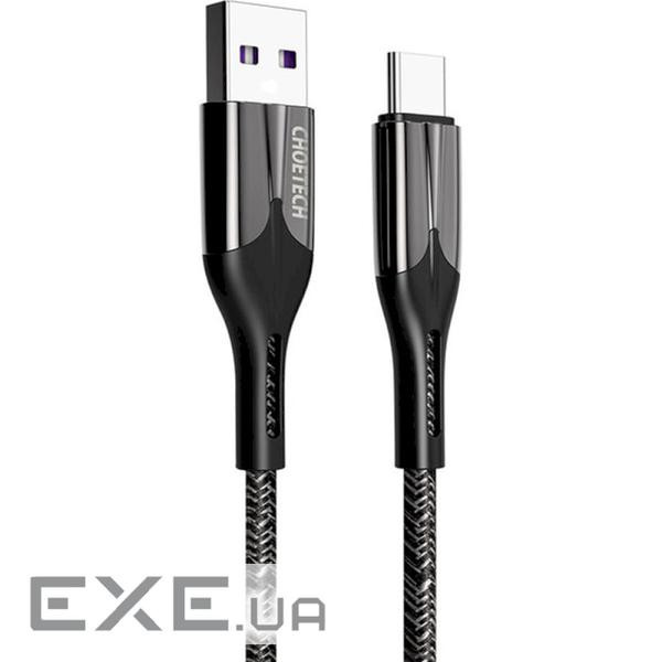 Кабель CHOETECH AC0013 USB-A to Type-C 25W Cable 1.2м Black