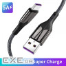 Кабель CHOETECH AC0013 USB-A to Type-C 25W Cable 1.2м Black