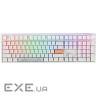 Клавіатура Ducky One 3 Cherry MX Blue RGB UA USB White (DKON2108ST-CUAPXPWWWSC1)