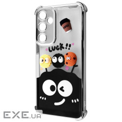 Чехол WAVE Winkie Samsung Galaxy A35 silver/splash (64204 silver/splash)