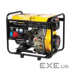 Генератор Forte дизельний FGD6500E3 5.5kW, 3 фази (30750)