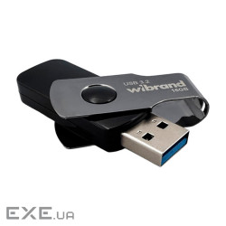 Флешка 16GB WIBRAND Lizard USB 3.2 Black (WI3.2/LI16P9B)