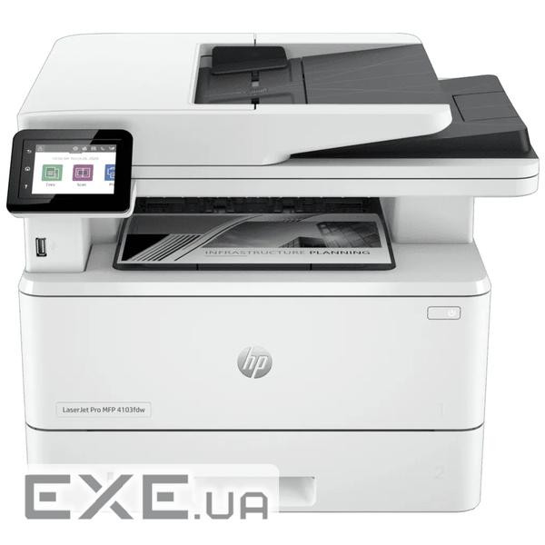 Багатофункціональний пристрій HP LaserJet Pro 4103fdw з WiFi (2Z629A)